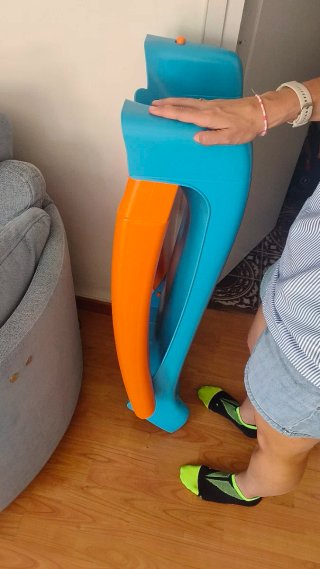 Tobogán Feber Infantil Naranja y Azul