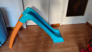 Tobogán Feber Infantil Naranja y Azul