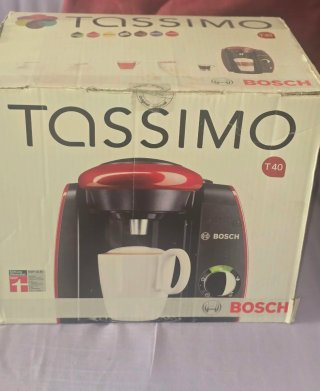 Cafetera Tassimo Bosch Roja