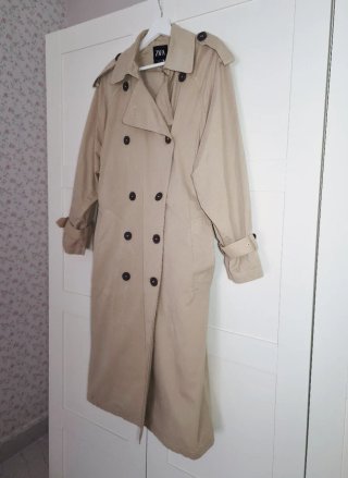 Gabardina Zara Talla M