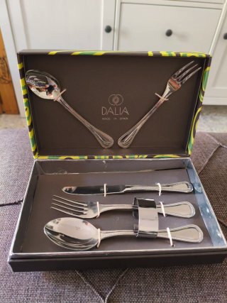 Juego cubiertos DALIA Made in Spain (Sin grabar)