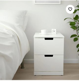 Mesita de noche Ikea Nordli