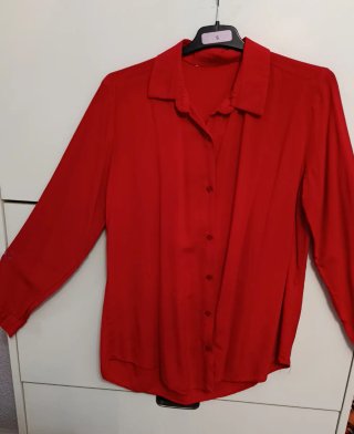 Camisa roja talla M