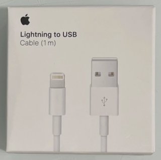 Cable Lightning a usb Apple 1m