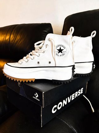 Converse Run Star Hike Hi Blancas Talla 37