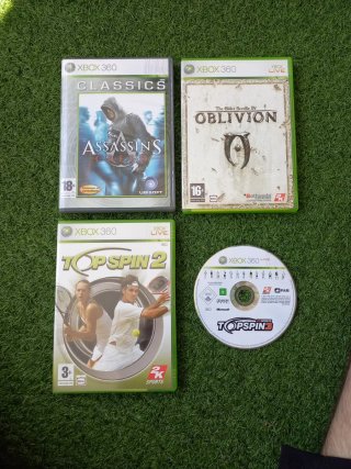Pack 3 Juegos Xbox 360: Assassin's Creed, Oblivion