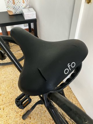 Bicicleta Ofo Paseo Negra