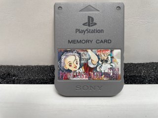 Memory Card Sony Playstation 1 Ps1 Originale Grigi