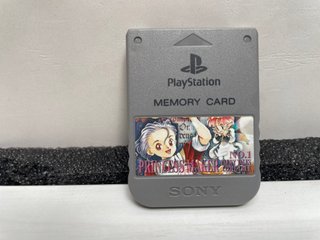 Memory Card Sony Playstation 1 Ps1 Originale Grigi