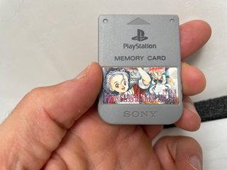 Memory Card Sony Playstation 1 Ps1 Originale Grigi