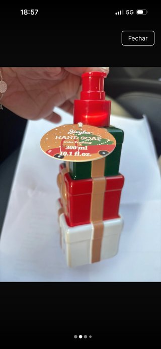 Saboneteira de Natal Jingles