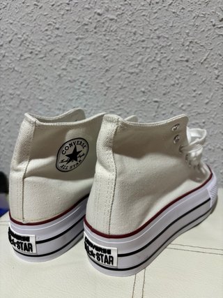 Converse Botas Blancas Plataforma
