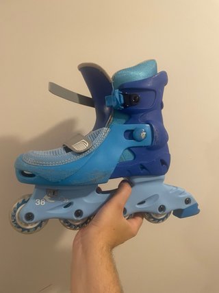 Patines en línea ajustables T35-38 + seguridad