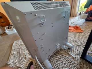 Radiador Convector Cristal LED