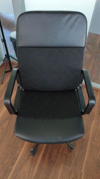 Silla de oficina Ikea negra