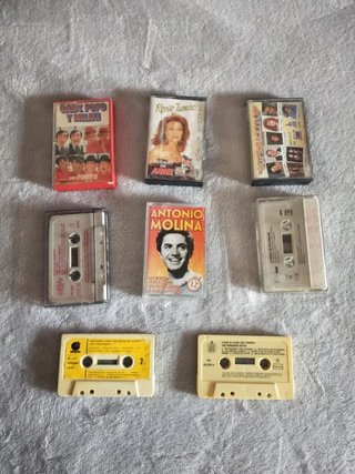 Cintas Tape Cassettes sevillanas flamenco antiguos