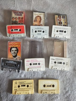 Cintas Tape Cassettes sevillanas flamenco antiguos