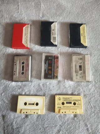 Cintas Tape Cassettes sevillanas flamenco antiguos