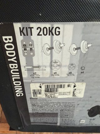 Kit Pesas Decathlon 20kg