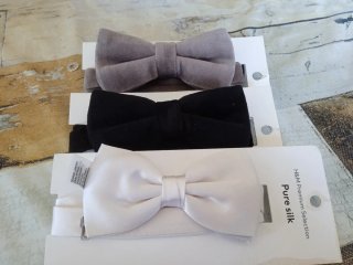 Lote 3 Pajaritas H&M (Gris, Negro, Blanco)