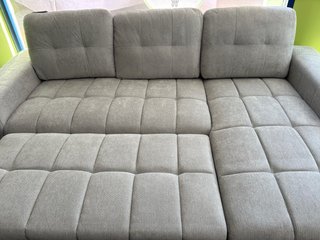 Chaiselongue sofá cama con arcón reversible