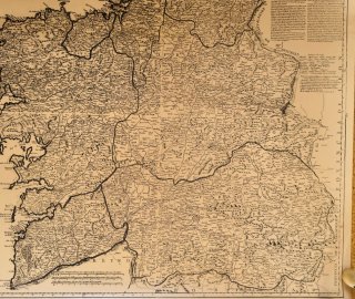 Mapa Antiguo Reino de Galicia 67x70 Tomás López