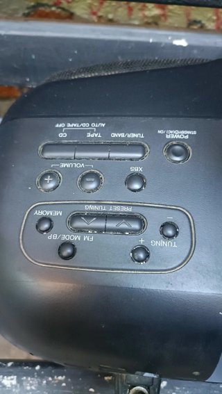Panasonic RX-DS 25 CD Radio Cassette