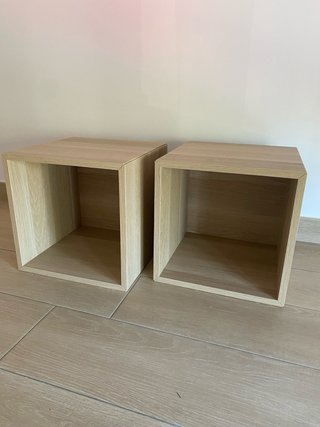 Estantería tipo Cubo Madera Eket Ikea