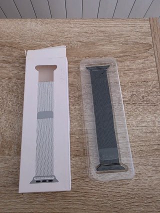 Correa Milanese Loop Negra 42/44 mm