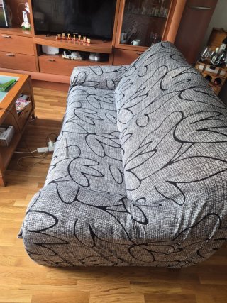 Mesita de noche de madera