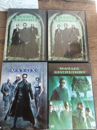 Pack 4 Películas Matrix DVD