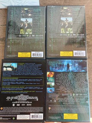 Pack 4 Películas Matrix DVD