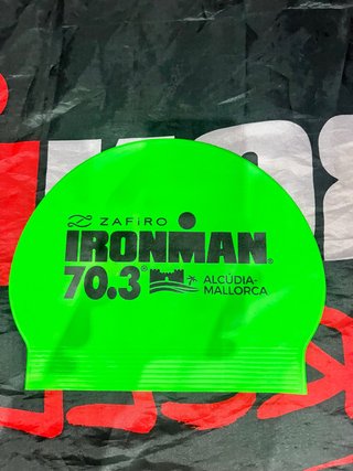 Gorro natación Zafiro Ironman 70.3 Alcudia