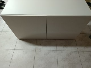 Mueble Salón BESTÅ IKEA Blanco