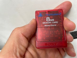 Sony Playstation 2 Ps2 Memory Card Originale Crims