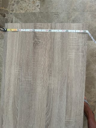 Mesa baja madera y metal