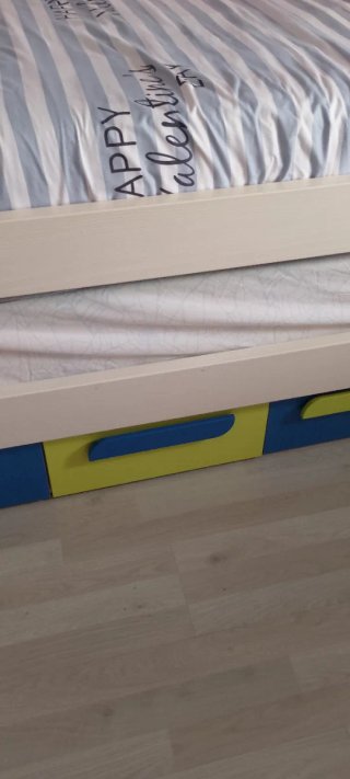Cama nido 90cm con 2 colchones