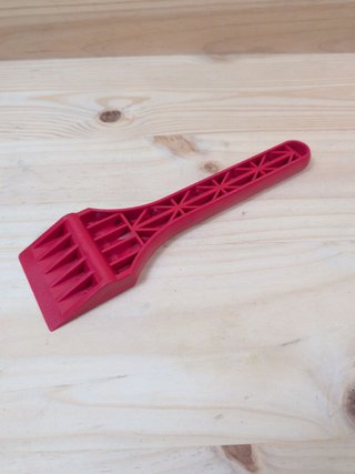 TIMCO 744665 Pala Acristalamiento Roja 260mm