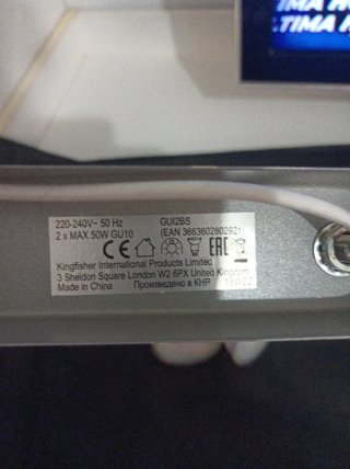 Lámpara de techo plateada
