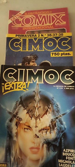 Comics varios, cimoc. Zona 84, tótem, 1984, etc..