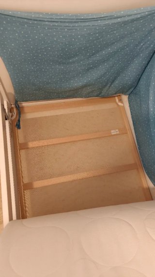 Cuna IKEA SUNDVIK + Colchón y Ropa