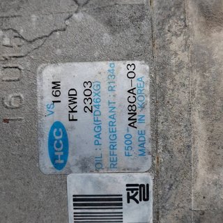 COMPRESOR AIRE ACONDICIONADO HYUNDAI HYUNDAI I30 (FD) 2007-2012