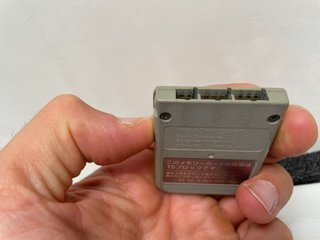 Memory Card Sony Playstation 1 Ps1 Originale Grigi