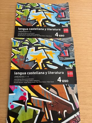 Libros de texto. Lengua castellana 4 ESO