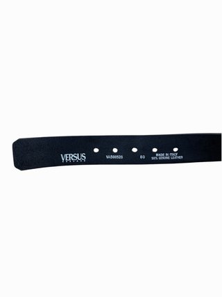 Cintura Versus Versace pelle nera