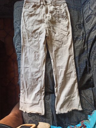 Pantalón Stradivarius Flare Camel Talla S