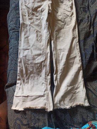 Pantalón Stradivarius Flare Camel Talla S