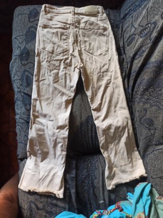 Pantalón Stradivarius Flare Camel Talla S