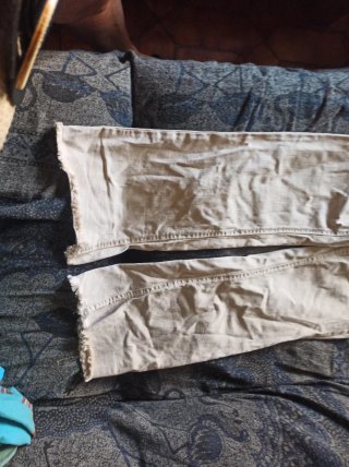 Pantalón Stradivarius Flare Camel Talla S