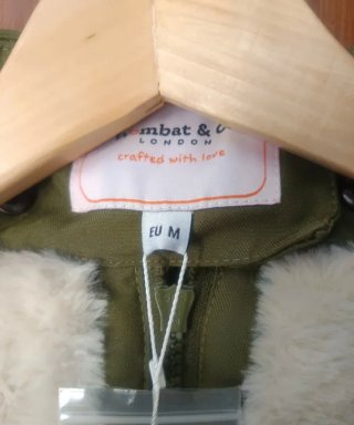 Abrigo verde Wombat&Co con capucha
